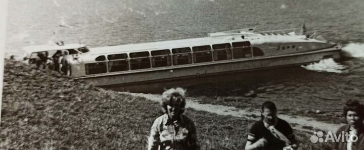 Фото. Техника СССР. Глиссирующий теплоход 