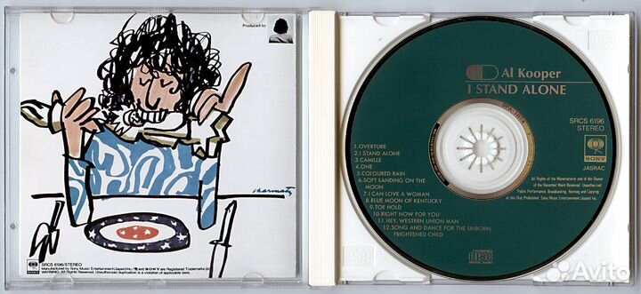 Al kooper – I Stand Alone 1968 CD Sony, Japan+OBI