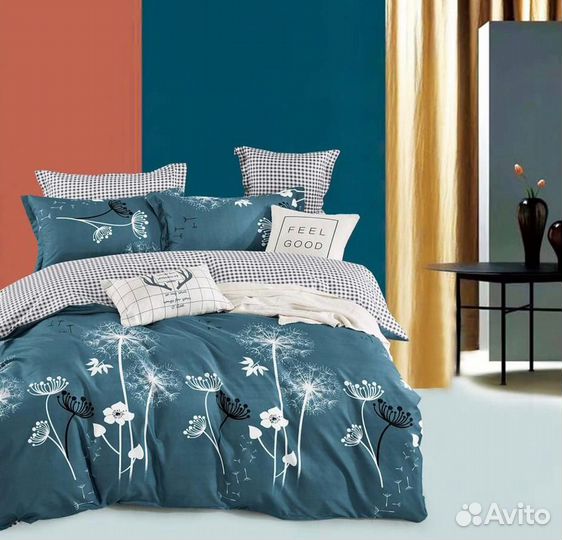 Комплект постельного белья 2-х Спальный Поплин