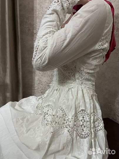 Вечернее платье 42 44 белое