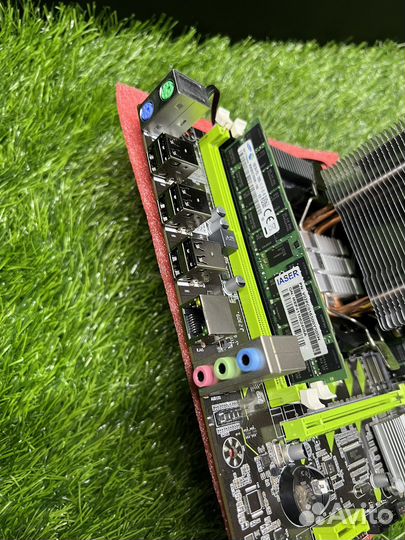 Новый Комплект intel 16 ядер Xeon 2650v2/32gb озу