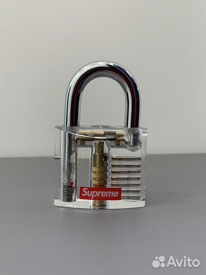 Замок Supreme Transparent Lock Clear оригинал
