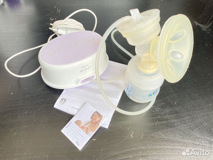 Электрический молокоотсос avent