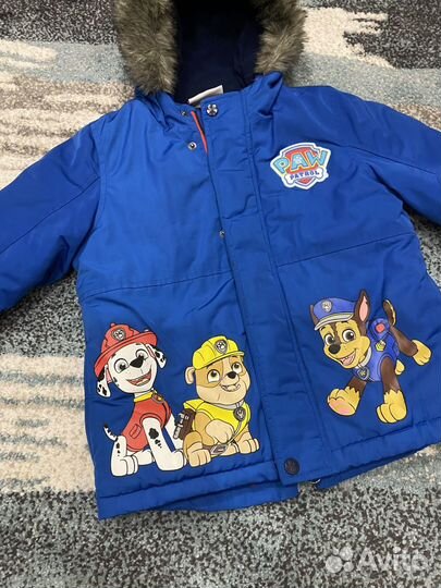 Куртка для мальчика 116 Щенячий патруль