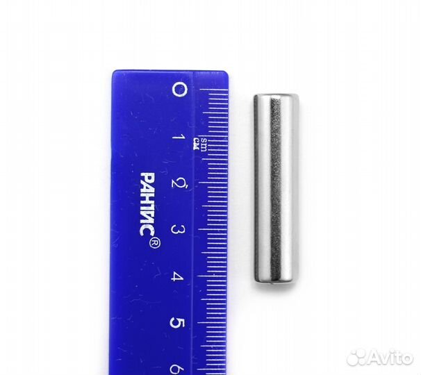 Неодимовый магнит пруток 10х40 мм