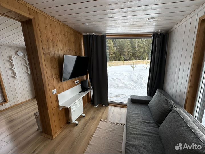 База отдыха в лесу