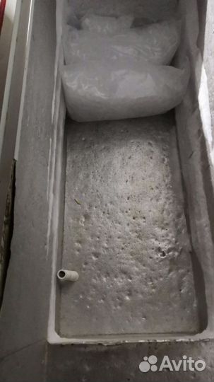 Морозильный ларь с глухой крышкой бу
