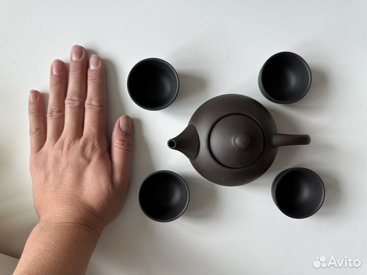Китайский чайный набор из глины
