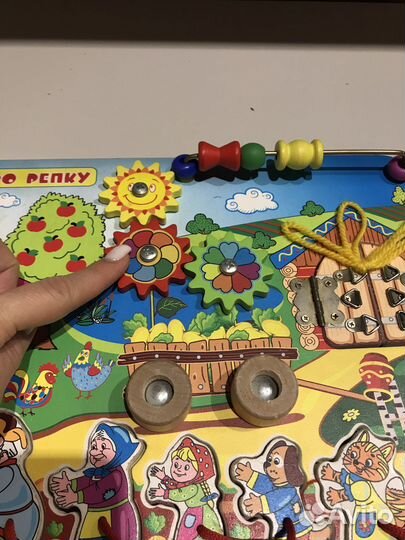 Бизиборд «Сказка про репку»