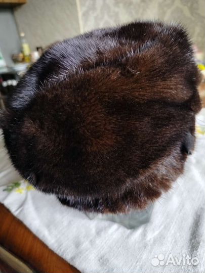Шапка норковая женская