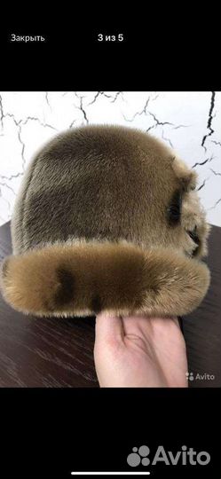 Шапка женская из нерпы