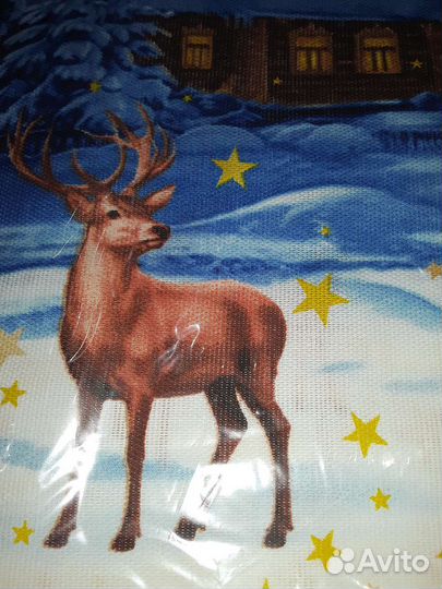 Скатерть льняная новая