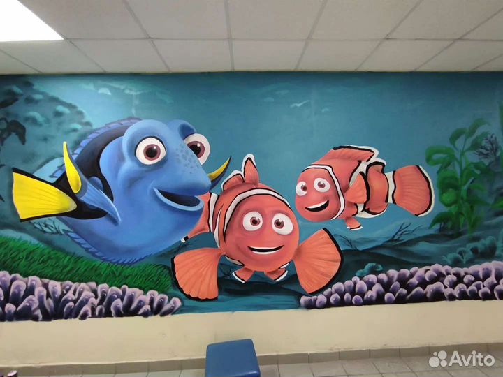 Оформление в стиле граффити