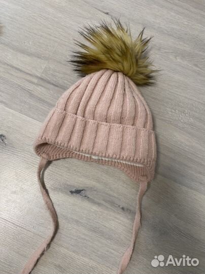 Шапка зимняя для девочки 48-54