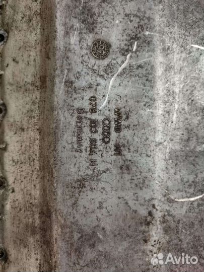 Поддон масляный Ауди