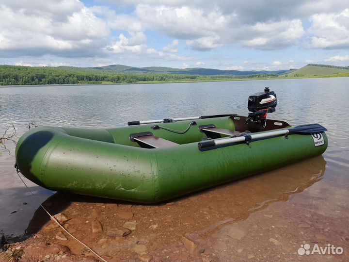 Лодка Фрегат 280 Е и мотор Парус Т-4S
