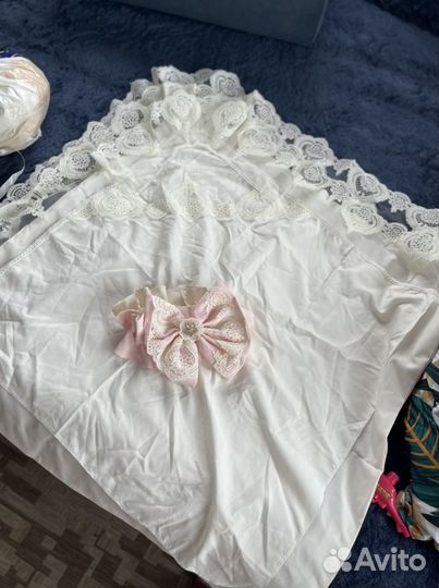 Конверт на выписку летний для девочки