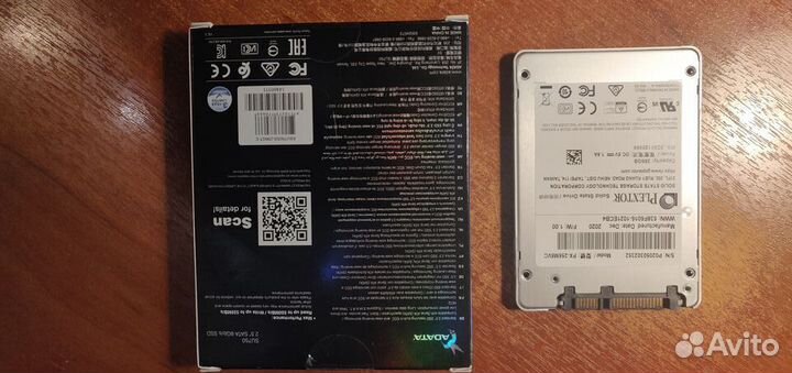 Жесткий диск SSD 256GB Adata