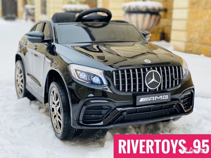 Электромобили детские машинки mercedes amg glc63