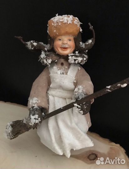 Ватные елочные игрушки новые