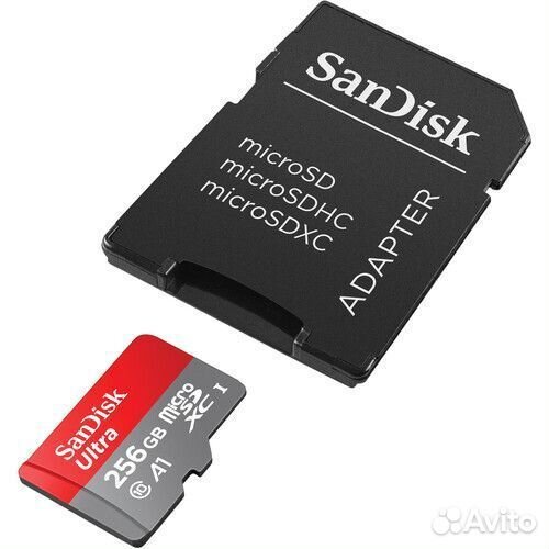 Карта памяти SanDisk Extreme microsdxc 256GB UHS-I