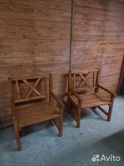 Кресло стул деревянное
