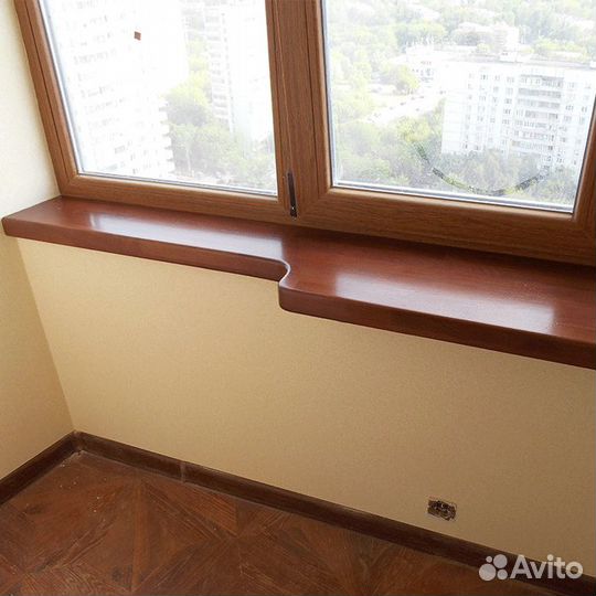 Деревянные подоконники под заказ