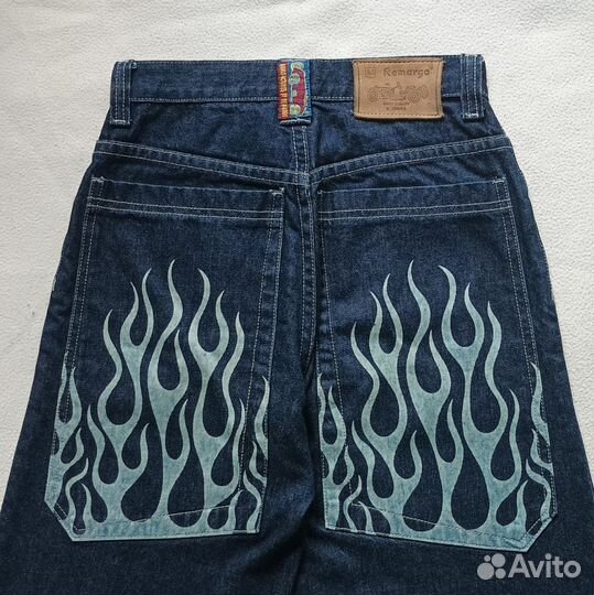 Широкие трубы jnco & Kikwear & Remargo RMG джинсы