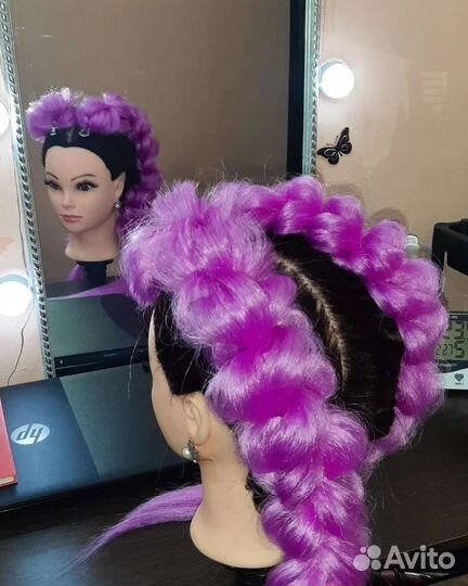 3D-косы, Съёмные, многоразовые