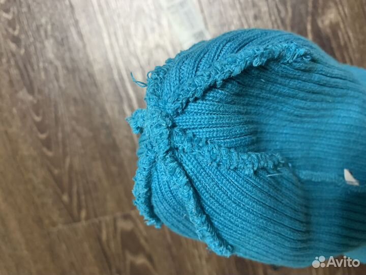 Cp company шапка голубая оригинал