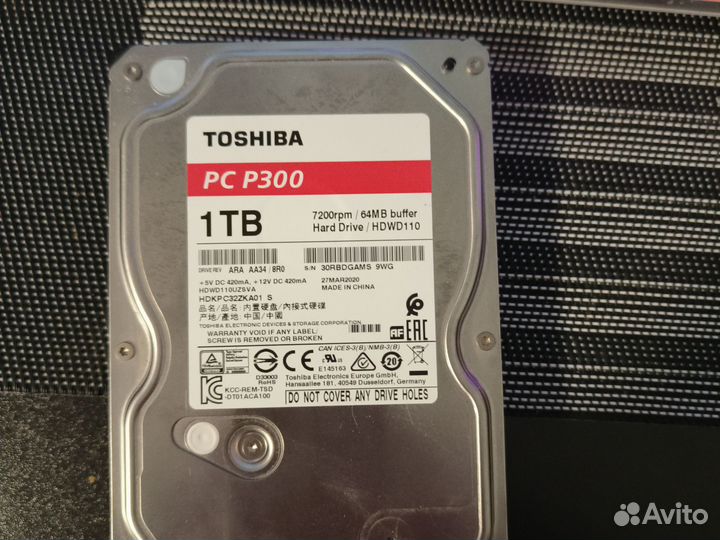 Hdd 1 tb 3.5, 2.5 жёсткий диск