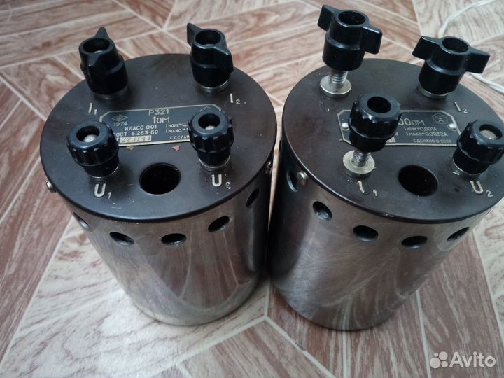 Катушки электрического сопротивления измерительные