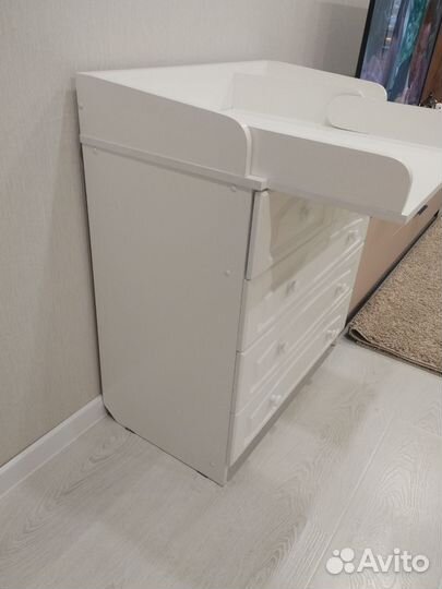 Пеленальный комод Сириус с пеленальным столиком