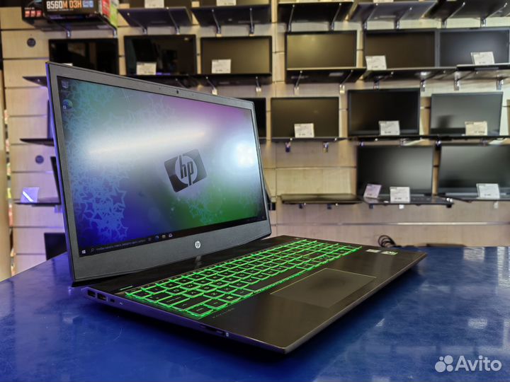 Ноутбук HP Gaming 15.6 Intel i5 GTX1050 Ti 4GB