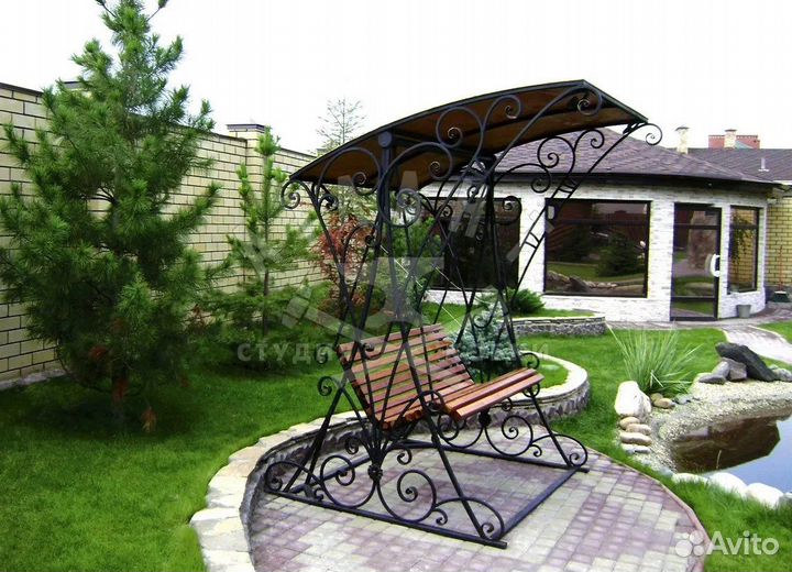 Качели садовые