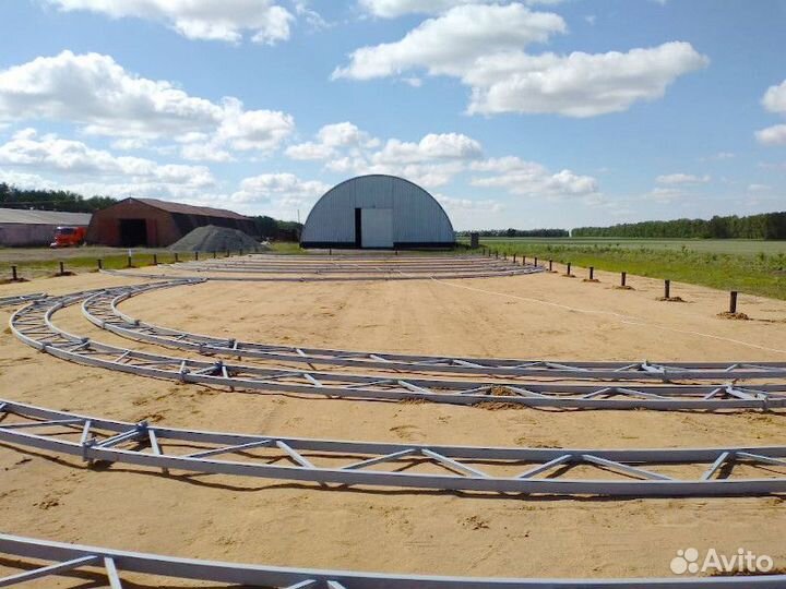 Ангары, фермы, боксы 12*24*3