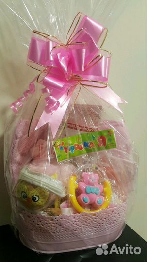 Подарочный набор для новорождённой девочки