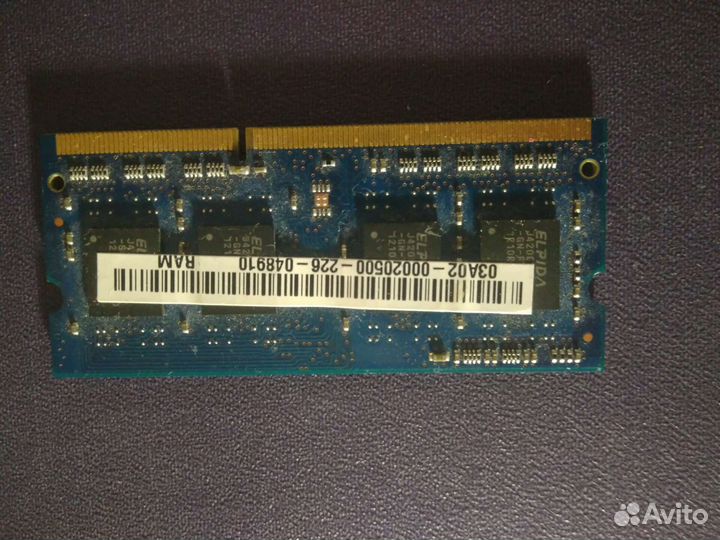 Оперативная память ddr3 для ноутбука 4gb