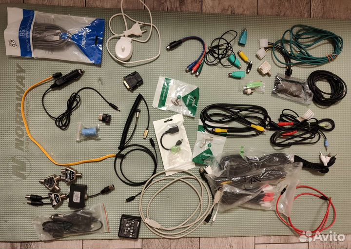 Аудио и видео кабели, переходники