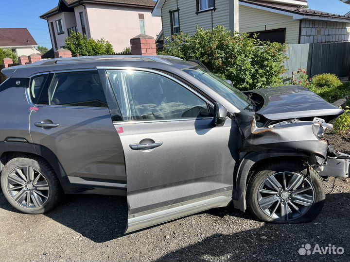 Changan CS35 Plus 1.6 AT, 2021, битый, 35 000 км