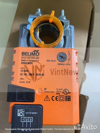 Клапан привода belimo NM230A