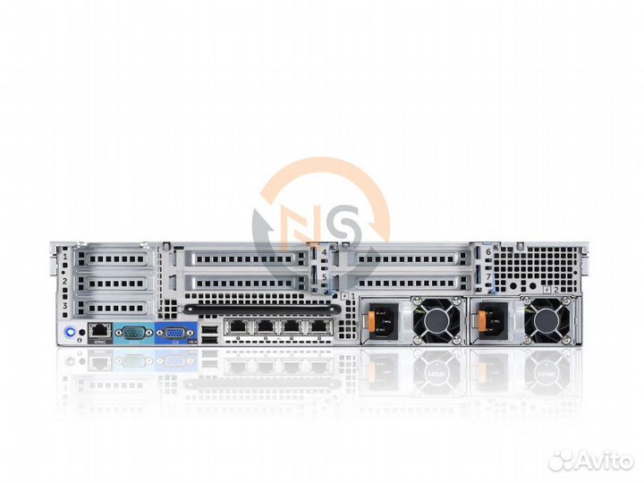Сервер dell R720 16SFF 2x E5-2690 v2 256GB