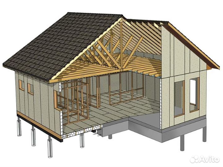 Домокомплекты сип панели