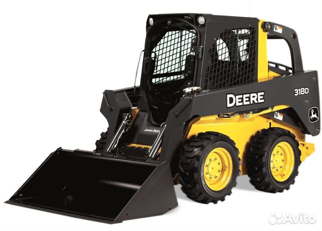 Стекло лобов/дверн. на минипогрузчик Джон Дир 328