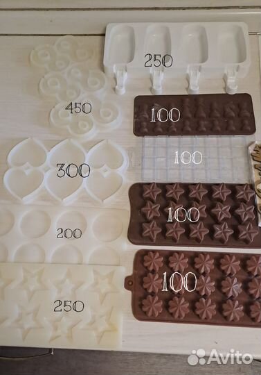 Топперы, молды, формы кондитерские