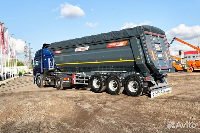Полуприцеп самосвальный Auflieger 32м3, 2023