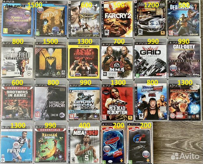 Игры для sony playstation 3