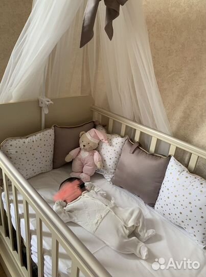 Бортики в детскую кроватку