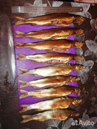 Хариус хоолного копчения малосольный