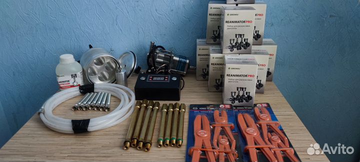 Набор для раскоксовки двигателя методом squid